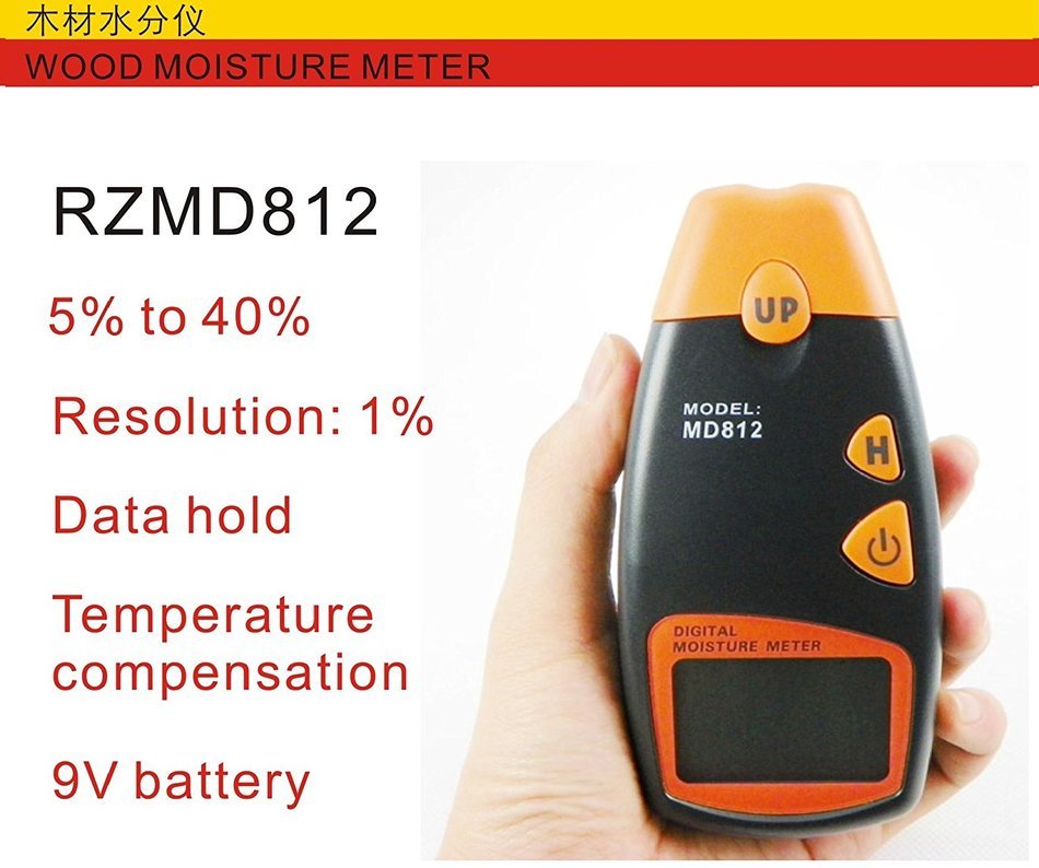 Moisture Meter, Moisture Testers, Sokos LCD Display Digital Wood Moisture Meter for Wood | Sheetrock| Carpets(...