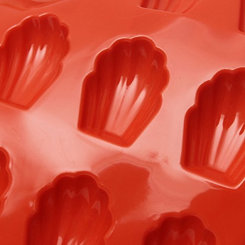 20 Cavity Silicone Shell Cake Pan Chocolate Mold Cookies Baking Mould shopping N6