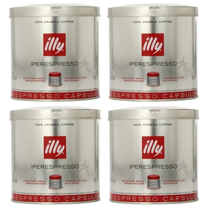 illy iperEspresso Capsules Medium Roasted Coffee, 5-Ounce, 21-Count Capsules N9