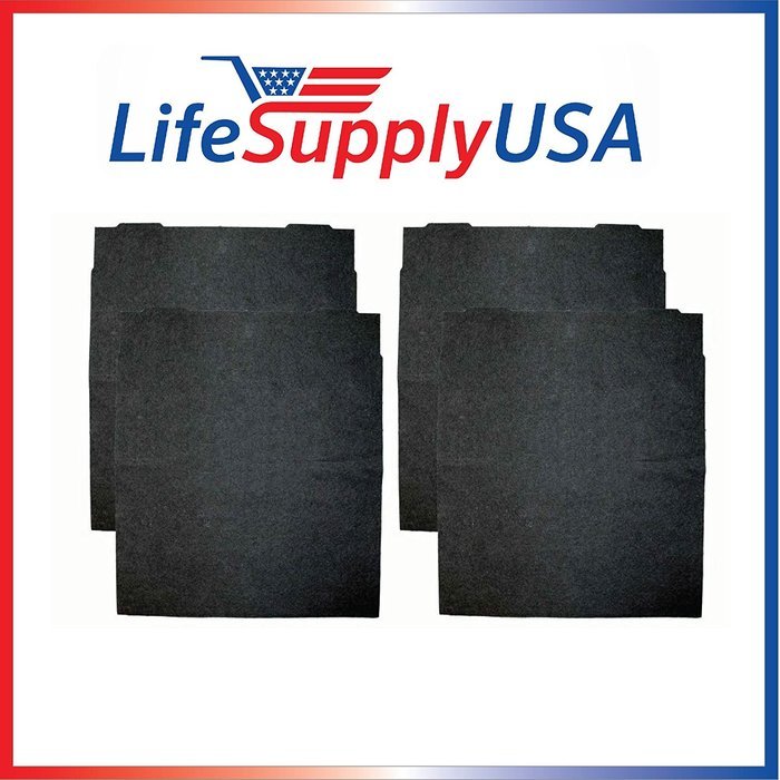 4-Pack Small Carbon Pre Filter Replacement for Sears Kenmore 83377 fits models 83234 and 83353 by Vacuum Savings