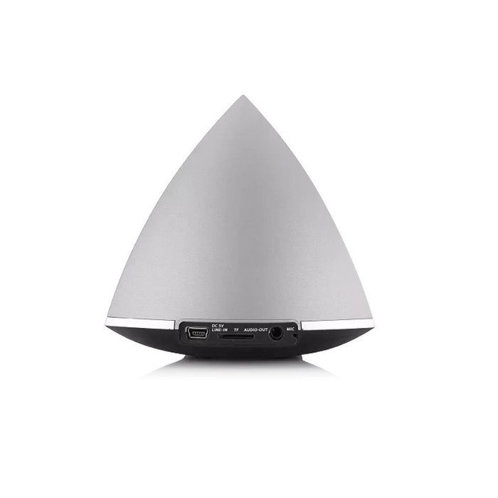 Ertch&reg; Portable Mini Wireless Hand-Free Pyramid Shape Bluetooth Speaker With FM Radio Support SD Card For iPhone... N3