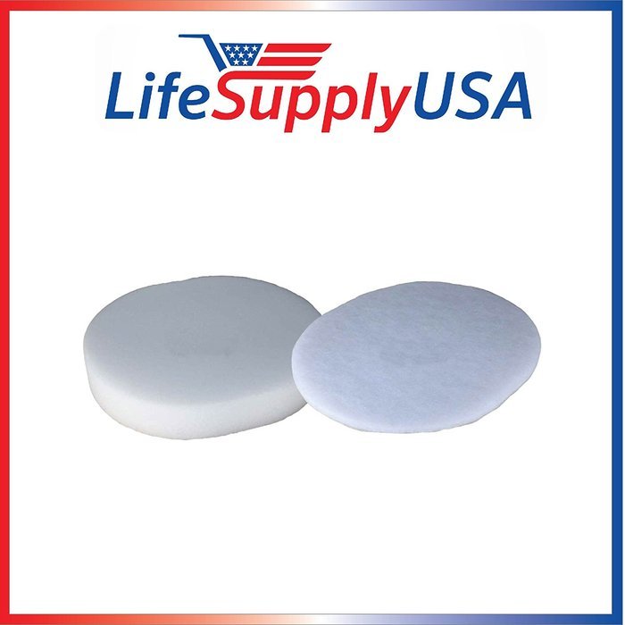 1 Foam and 1 Felt Filter fits Shark NV80 Models -Part # XFF80 - Reusable and Washable - Designed & Engineered...
