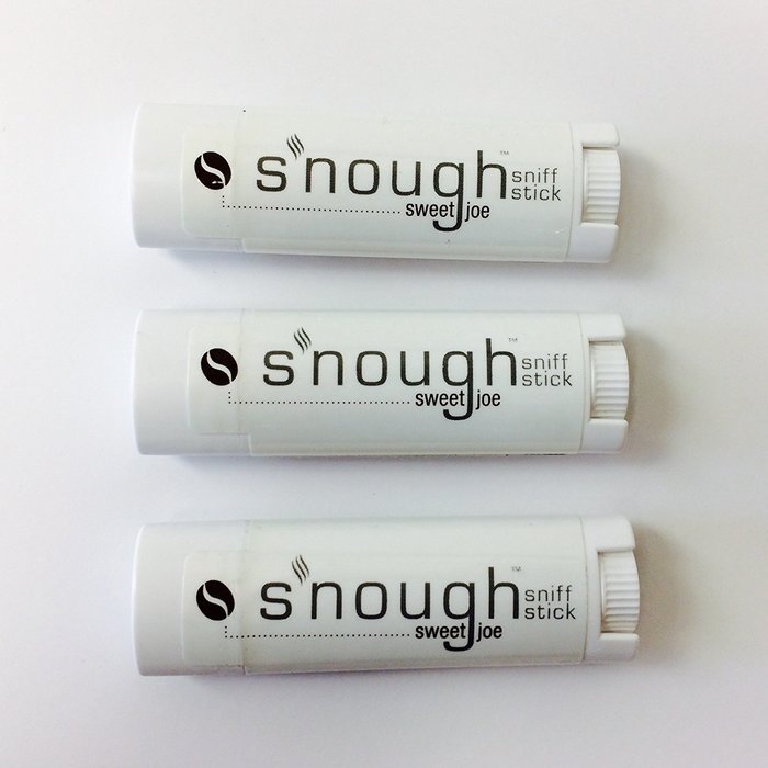 S'Nough Stick Sniff Stick 3 Pack Bundle (2 Coffee 1 Peppermint Eucalyptus) N5