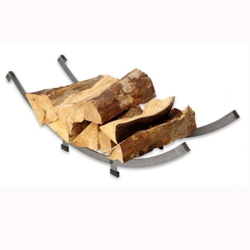 Enclume Country Home Log Basket Log Rack, Hammered Steel N3