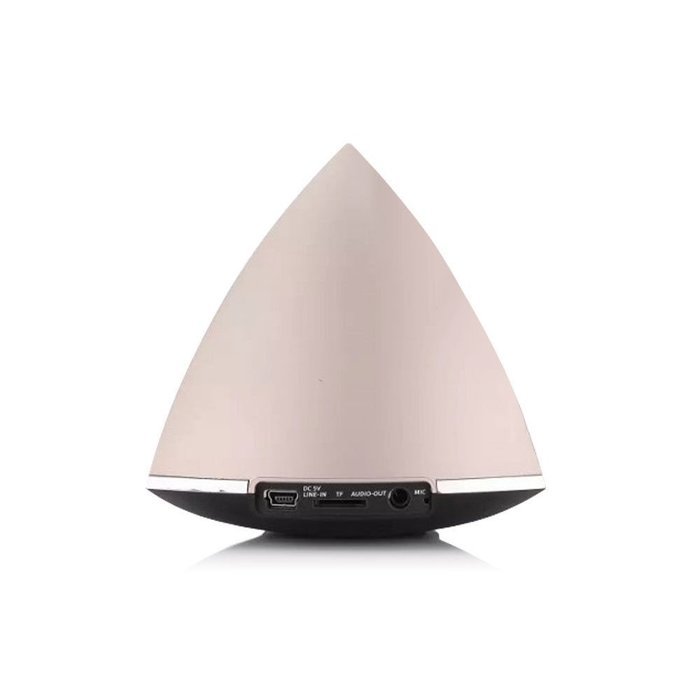 Ertch&reg; Portable Mini Wireless Hand-Free Pyramid Shape Bluetooth Speaker With FM Radio Support SD Card For iPhone... N4