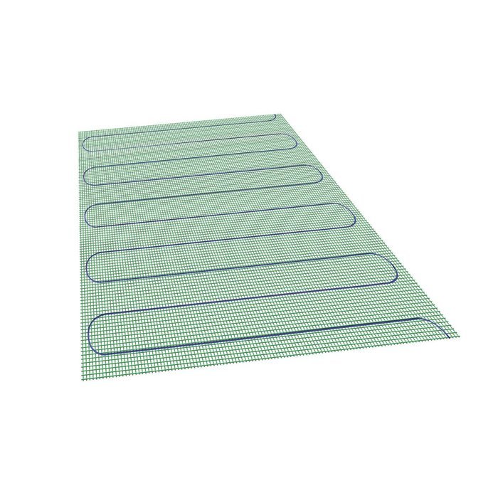 Warmly Yours TRT120-KIT-ST-3.0x05 Tempzone Easy Mat Kit, 3' by 5'/120V/15 sq. ft.