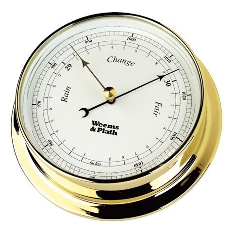 Weems & Plath Endurance Collection 085 Barometer (Brass)
