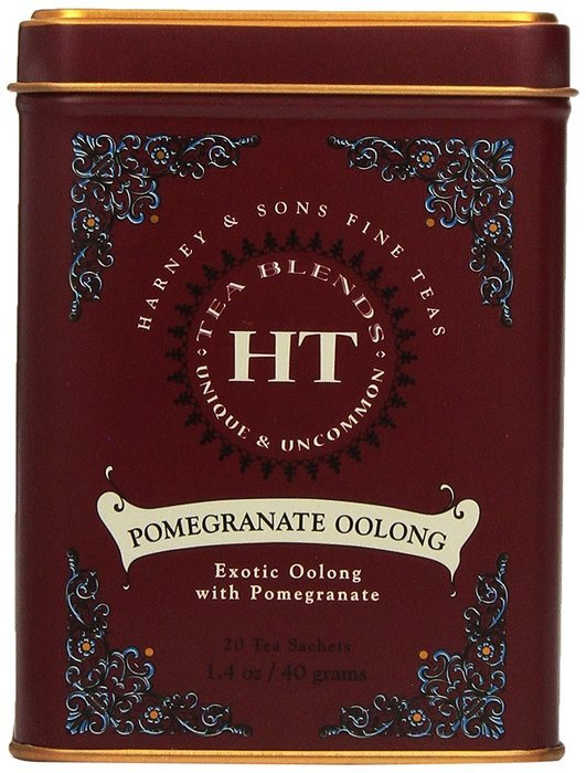 Harney & Sons Fine Teas Pomegranate Oolong Tin - 20 Sachets N3