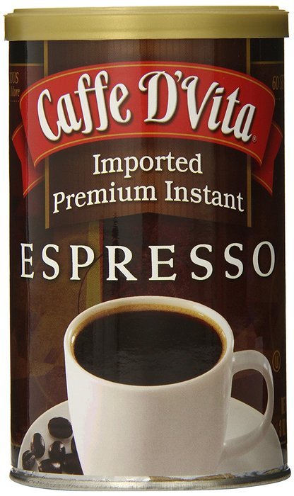Caffe D'Vita Imported Instant Espresso, 3 Ounce Canister