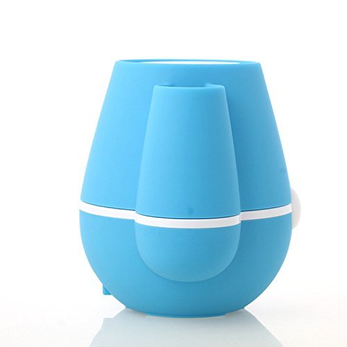 BuyHere USB Powered Vase-shape Humidifier, Rose Red N3
