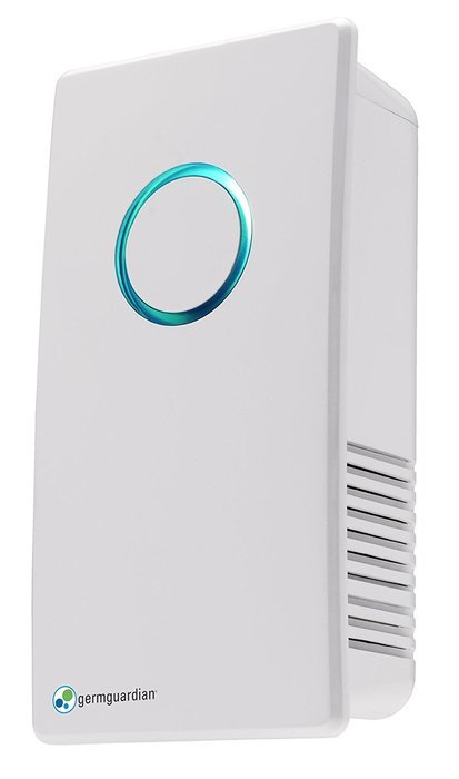 GermGuardian GG1100W Elite Pluggable UV Sanitizer and Odor Reducer, Crystal White N19