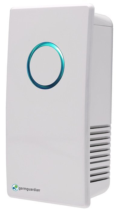GermGuardian GG1100W Elite Pluggable UV Sanitizer and Odor Reducer, Crystal White N22
