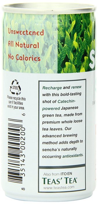 Ito En Sencha Shot, Japanese Green Tea, 6.4 Ounce (Pack of 30) N3