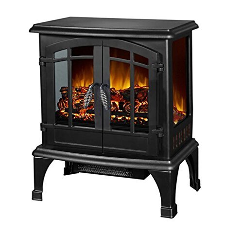 Argo Furniture Jax Infrared Freestanding Portable Compact Electric Fireplace N2
