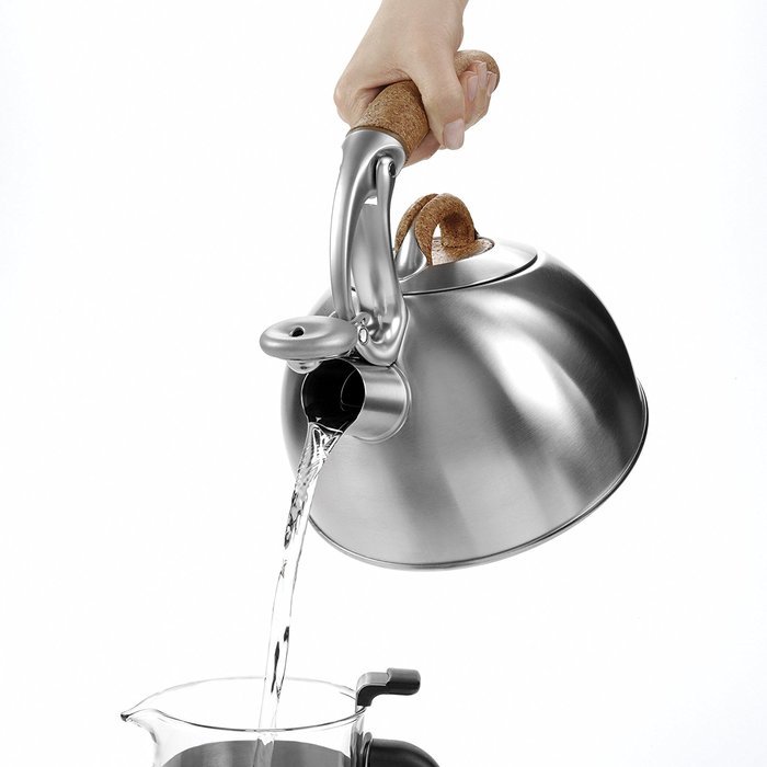OXO Good Grips Anniversary Edition Uplift Tea Kettle, Brushed Stainless Steel