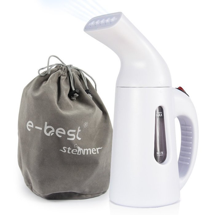 E-best&reg; Portable Mini Travel Clothing Ironing Steamer Travel Garment Steamer with Travel Pouch