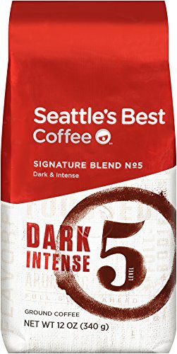 Seattle's Best Level 5 Ground Coffee, 12 Ounce, 6 Count