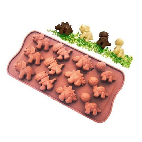 High Temperature Resistant Dinosaur Silicone Cake Mold