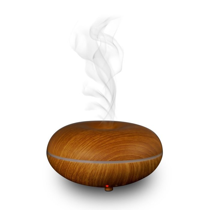 140ml Cool Mist Humidifier Ultrasonic Aroma Essential Oil Diffuser with 7 Cloor LED Lights for Office Home Room... N11