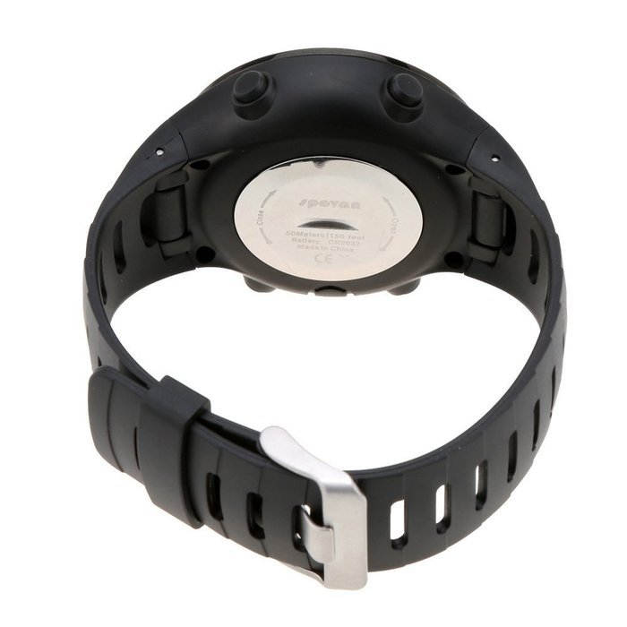 Docooler 5ATM Waterproof Outdoor Fishing Watch Altimeter Barometer Thermometer Multifunctional Digital Wristwatch N8