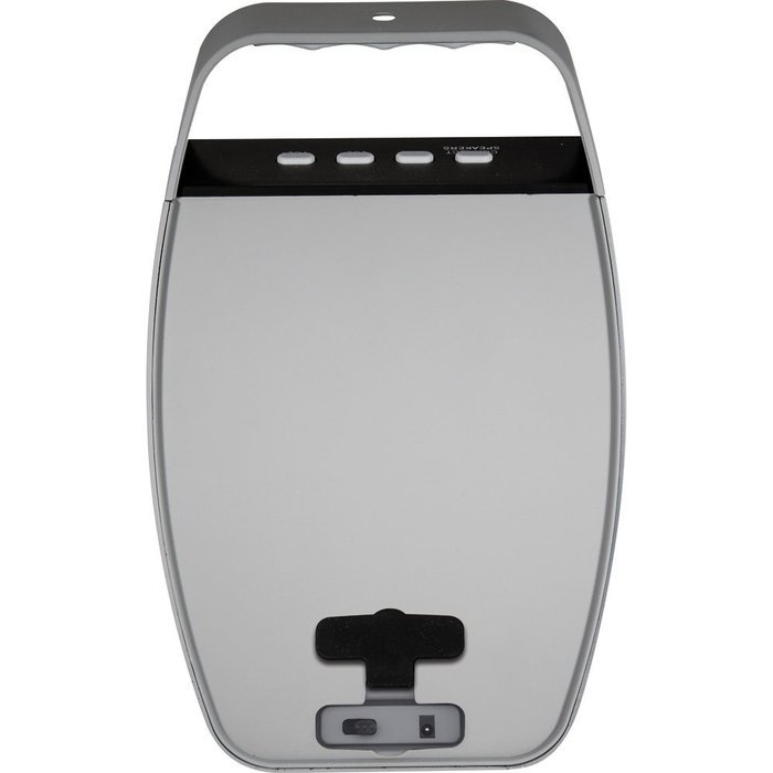 NXG Technology Rechargeable Wireless Bluetooth Speaker with Transmitter - Gray N3