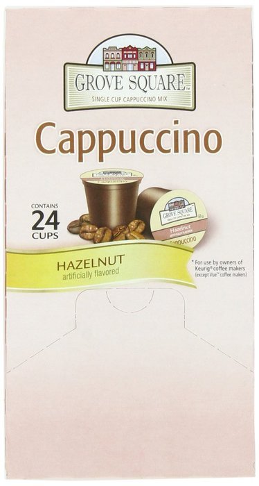 Grove Square Cappuccino, French Vanilla, 24 Count Single Serve Cups N78