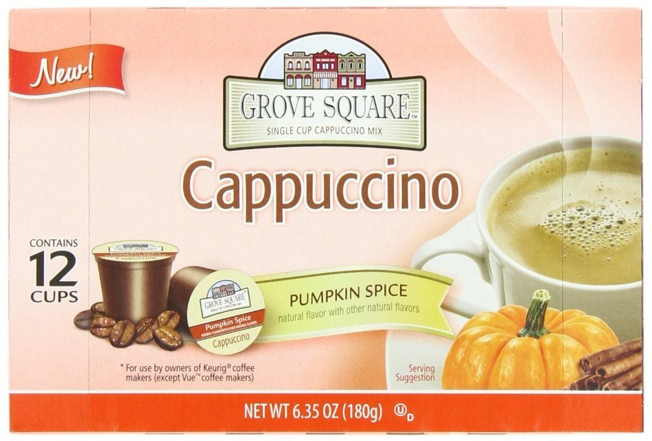 Grove Square Cappuccino, French Vanilla, 24 Count Single Serve Cups N83