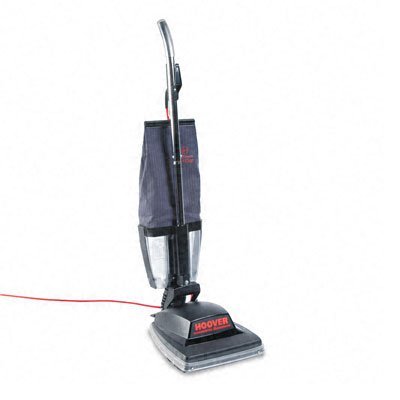 Hoover Commercial Guardsman Black Heavy-duty Bagless Upright Vacuum.