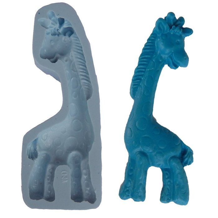 O.K Silicone mold Fondant cake Giraffe gumpaste M4823 N2