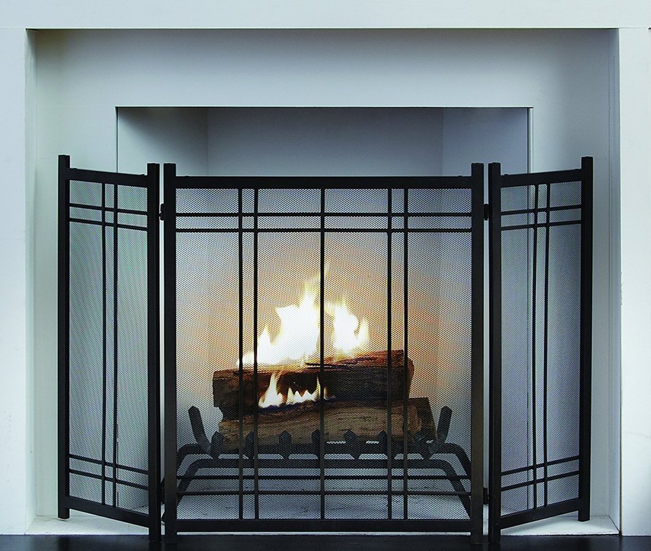 Pleasant Hearth Preston Fireplace Screen N2