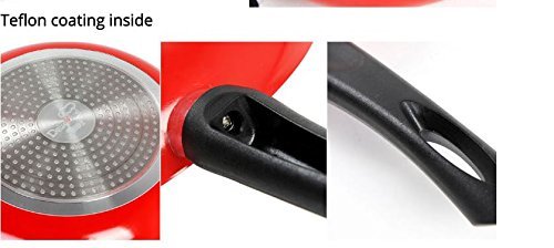 Express$ one piece 26cm Non-stick Frying Pan Aluminum Alloy Material Teflon Coating Inside Inductiion&Gas Cookware... N3