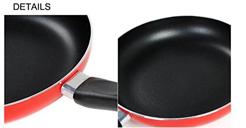 Express$ one piece 26cm Non-stick Frying Pan Aluminum Alloy Material Teflon Coating Inside Inductiion&Gas Cookware... N4