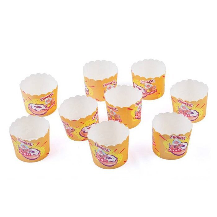 High-Temperature Baking Cups Cake Cup / Muffin Cup /10Pcs In One Package,,set of 3 Package N3