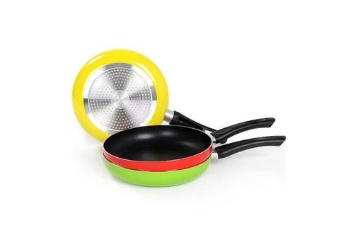 Express$ one piece 26cm Non-stick Frying Pan Aluminum Alloy Material Teflon Coating Inside Inductiion&Gas Cookware... N6