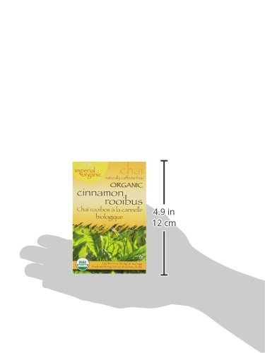 Uncle Lee's Tea Imperial Organic Cinnamon Rooibus Chai Tea Bags, 18 Count N2