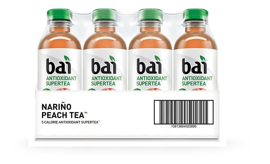 Bai Supertea Variety Pack, Antioxidant Infused Beverage, 18 Ounce (Pack of 12) N15