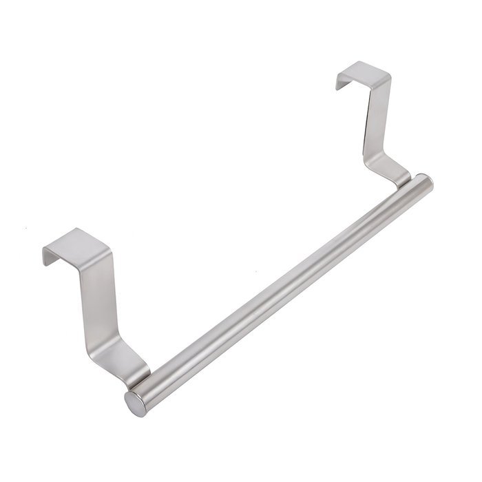 Imiee Forma Over Cabinet 9" Towel Bar Robe Hook , Brushed Stainless Steel N5