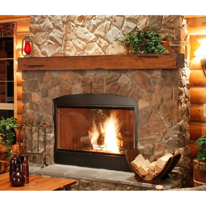 Pearl Mantels Shenandoah Traditional Fireplace Mantel Shelf N17