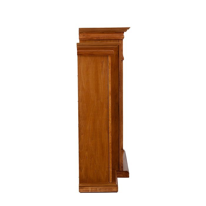 Tennyson Electric Fireplace w/ Bookcases - Ivory N5