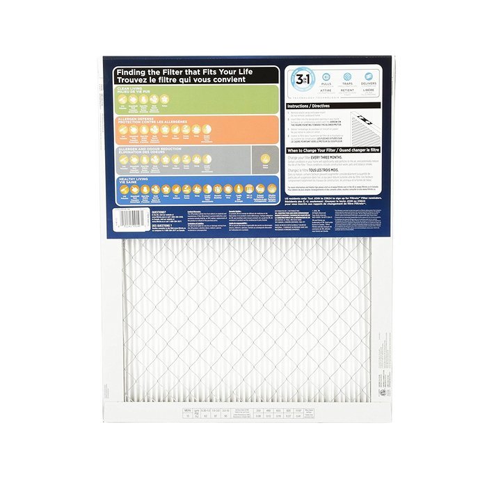Filtrete Healthy Living Ultimate Allergen Reduction Filter, MPR 1900, 14 x 24 x 1-Inches, 6-Pack N3