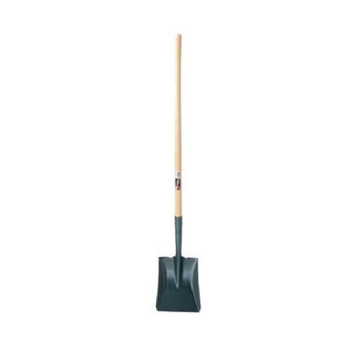 Ames True Temper 158140066 Long-Handle Square Point Shovel with Lacquered Handle