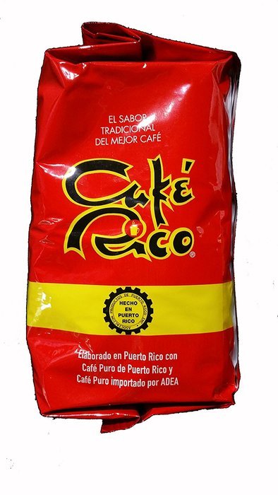 Cafe Rico Ground Coffee From Puerto Rico 14 Ounces 6 Pack Molido