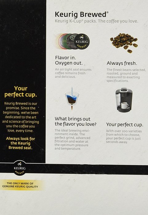 Keurig, Tully's House Blend Decaf, Medium Roast Coffee Extra Bold 24 K-Cup Single Serve Packs for Keurig Brewers N3