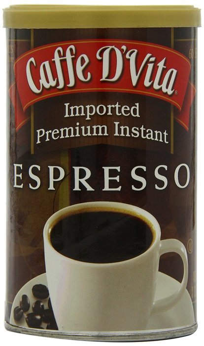 Caffe D'Vita Imported Instant Espresso, 3 Ounce Canister N6