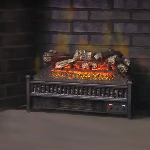 Comfort Smart 23-Inch Log Insert Electric Fireplace Set - ELCG240
