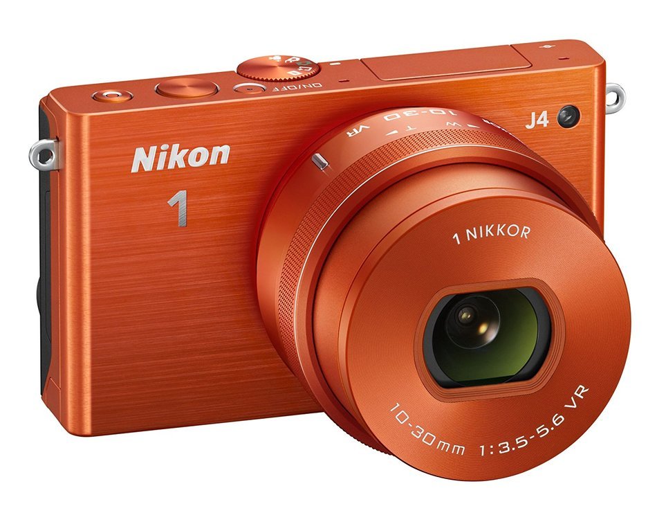 Nikon 1 J4 Digital Camera with 1 NIKKOR 10-100mm f/4.0-5.6 VR Lens (White) (Discontinued by Manufacturer) N3