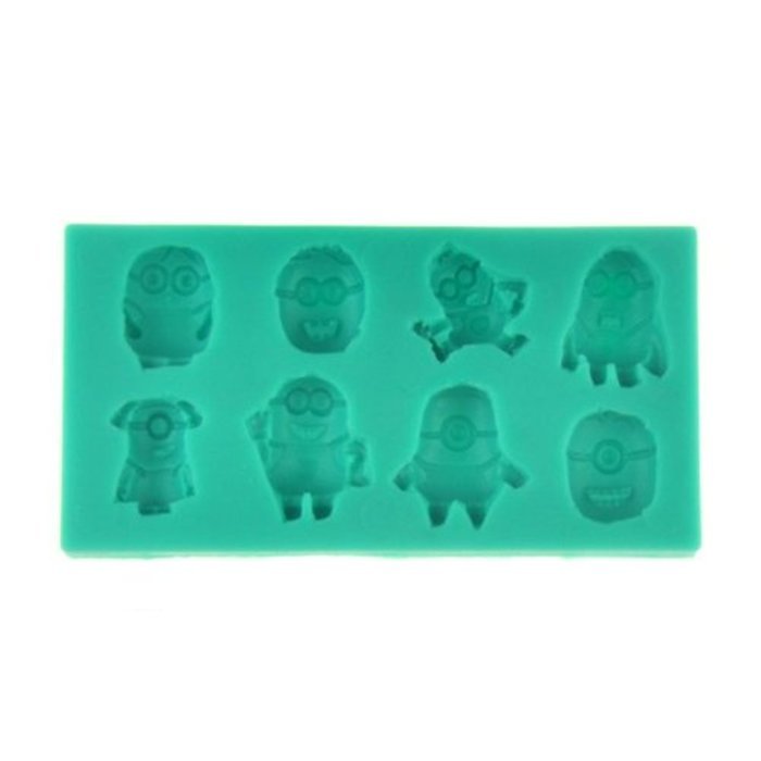 Baking Mould Cake Bread Mold Food-grade Silicone Durable Minions Parties Non Stick N2