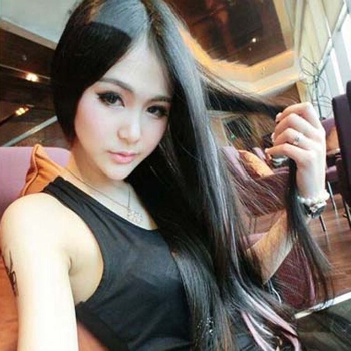 Spritech(TM) New Stylish Realistic Dark Brown Long Straight Hair Wig Fiber Synthetic Women Wig With Simulation...