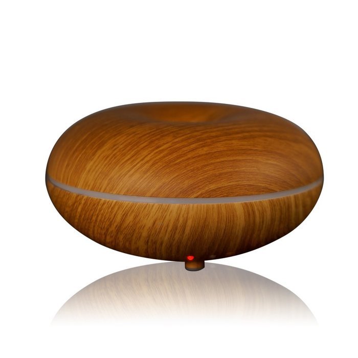140ml Cool Mist Humidifier Ultrasonic Aroma Essential Oil Diffuser with 7 Cloor LED Lights for Office Home Room... N14