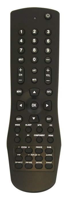 Philip Shaw VR1 6711 Vizio VIZIO 0980-0304-9160 (VR1) Remote Control N2